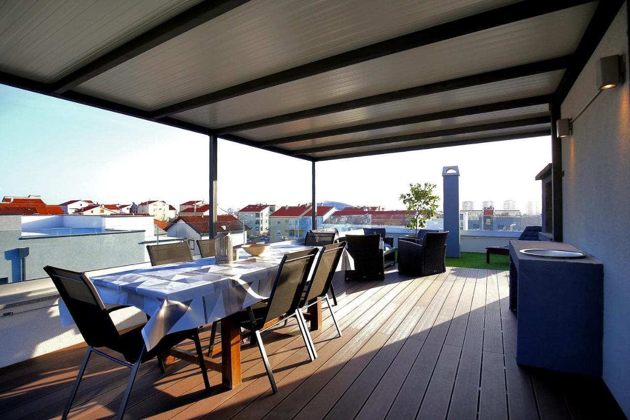 Апартаменты Esso Private Roof Terrace Задар Экстерьер фото
