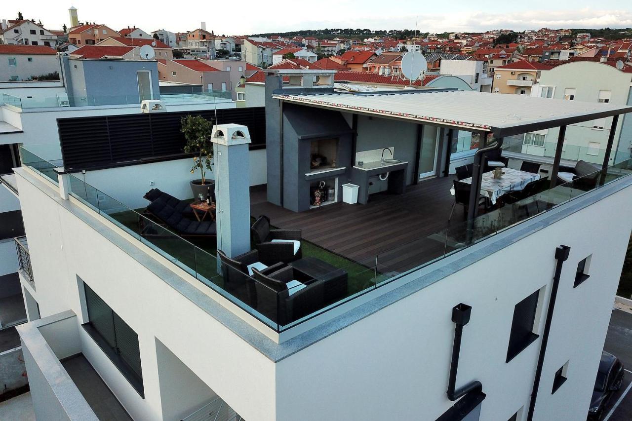 Апартаменты Esso Private Roof Terrace Задар Экстерьер фото